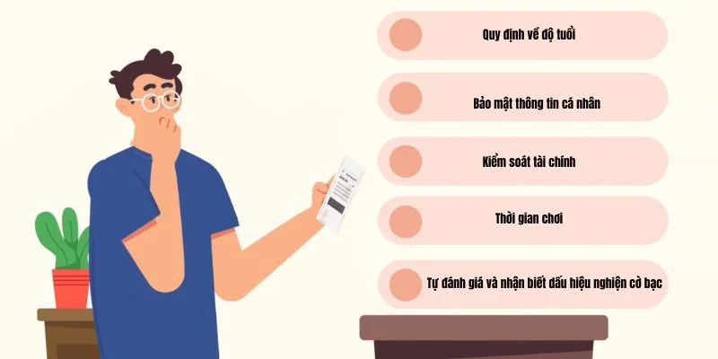 Nội dung chính sách chơi có trách nhiệm đối với hội viên